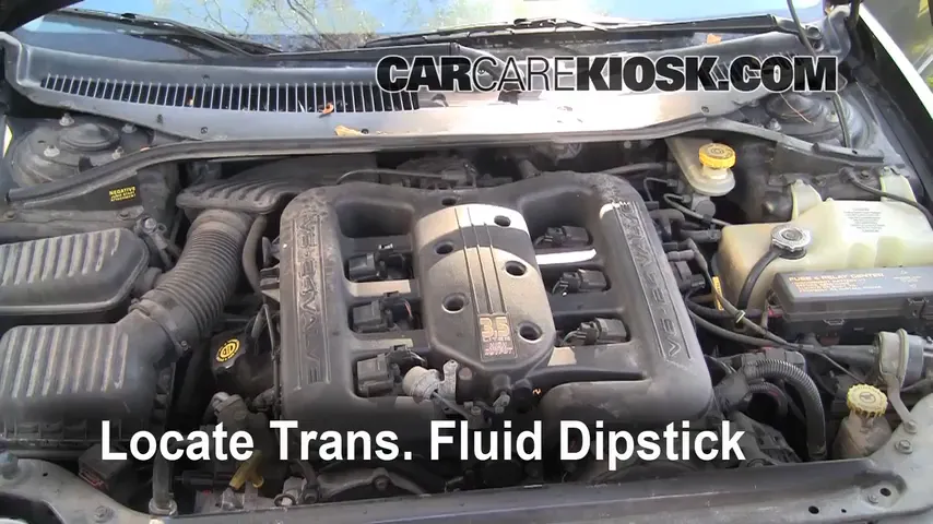 2001 Chrysler LHS 3.5L V6 Transmission Fluid Check Fluid Level